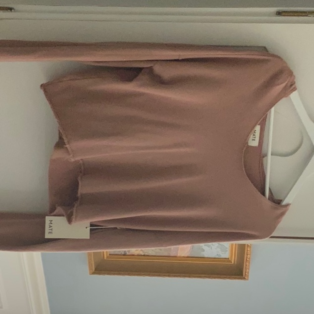 Mate light weight crop sweatshirt